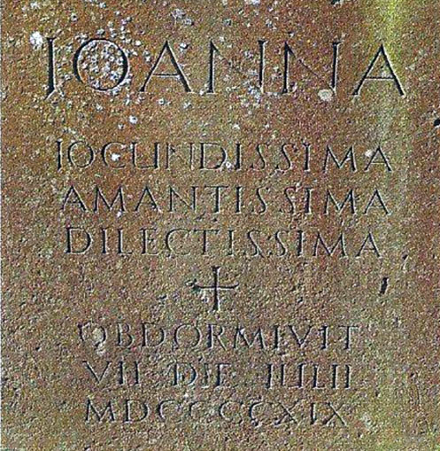 Joanna Selby-Bigge’s gravestone