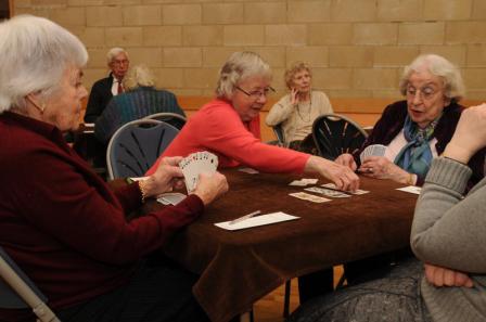 Bridge Club in the Small Hall